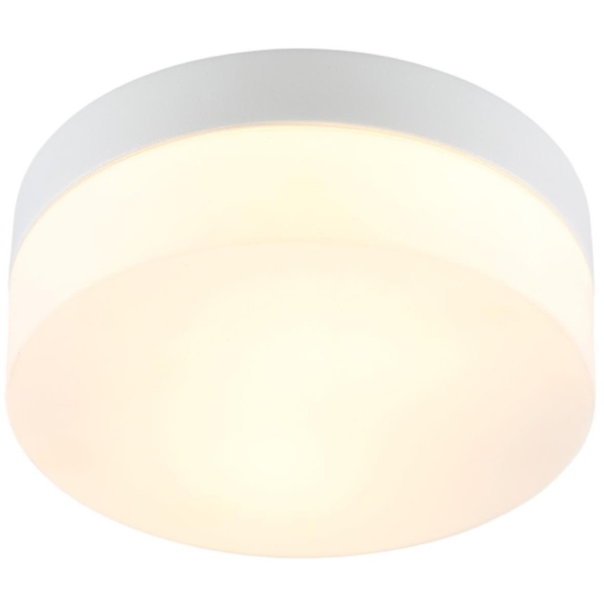Настенно-потолочный светильник Arte Lamp A6047PL-1WH AQUA-TABLET IP44 под лампу 1xE27 60W