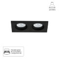Точечный встраиваемый светильник Arte Lamp TARF A2178PL-2BK
