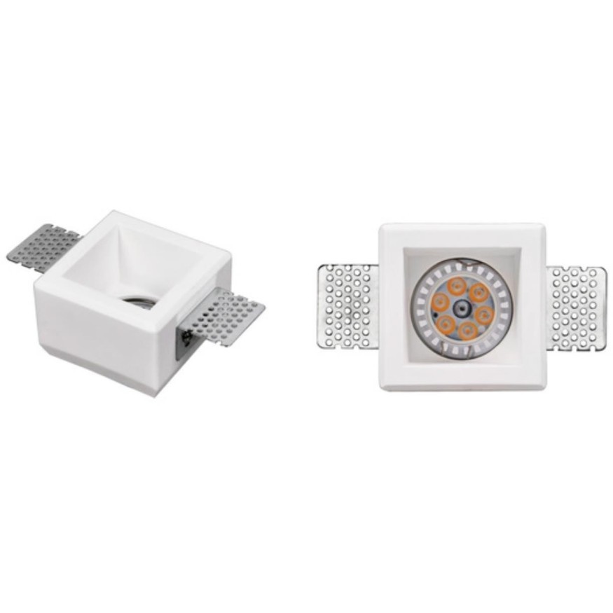 Гипсовый светильник под покраску Arte Lamp A9284PL-1WH INVISIBLE под лампу 1xGU10 35W