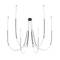 Подвесная люстра Arte Lamp KLIMT A2850SP-42BK