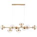 Подвесной светильник линейный Arte Lamp A7770SP-9PB DELACRUA под лампы 9xE14 40W