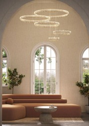 Подвесная люстра Divinare RENATA 3000K RA80 8550Lm 220V 171W 1135/17 SP-195