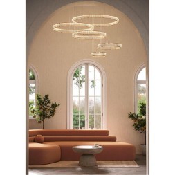 Подвесная люстра Divinare RENATA 3000K RA80 8550Lm 220V 171W 1135/17 SP-195