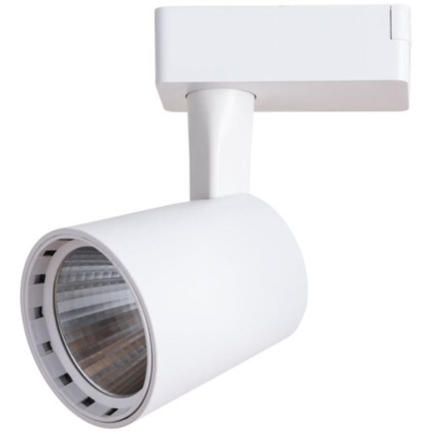 Однофазный двужильный светодиодный трековый светильник Arte Lamp A2315PL-1WH ATILLO 4000К 1350Лм CRI85+ 36° 15Вт