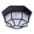 Уличный потолочный светильник Arte Lamp A3100PL-1BK PEGASUS IP44 под лампу 1xE27 60W