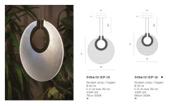 Подвесной светильник Divinare BILANCIA 5194/01 SP-12