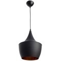 Подвесной светильник с 1 плафоном Arte Lamp A3407SP-1BK CAPPELLO под лампу 1xE27 40W