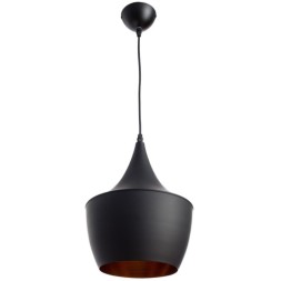 Подвесной светильник с 1 плафоном Arte Lamp A3407SP-1BK CAPPELLO под лампу 1xE27 40W