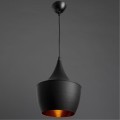 Подвесной светильник с 1 плафоном Arte Lamp A3407SP-1BK CAPPELLO под лампу 1xE27 40W
