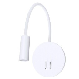 Спот светодиодный для чтения с выключателем Electra A8231AP-1WH