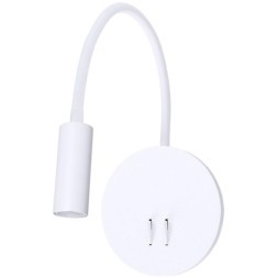 Спот светодиодный для чтения с выключателем Electra A8231AP-1WH