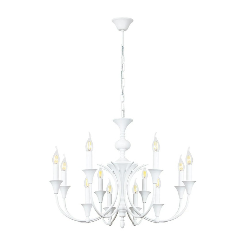 Подвесная люстра Arte Lamp COLLINETTA A4094LM-12WH