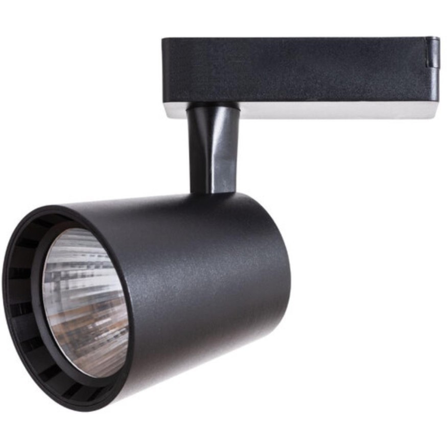 Однофазный двужильный светодиодный трековый светильник Arte Lamp A2324PL-1BK ATILLO 4000К 2200Лм CRI85+ 36° 24Вт