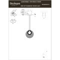 Подвесной светильник LED 770Lm 3000K CRI80 Divinare BILANCIA 5194/01 SP-15