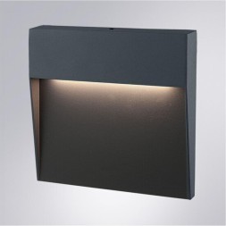 Подсветка для лестниц LED 2700/3400/4000 160 Lm Arte Lamp PIAZZA A3224AL-1BK