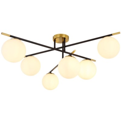 Люстра потолочная Arte Lamp A2224PL-6BK ALCOR под лампы 6xE14 40W