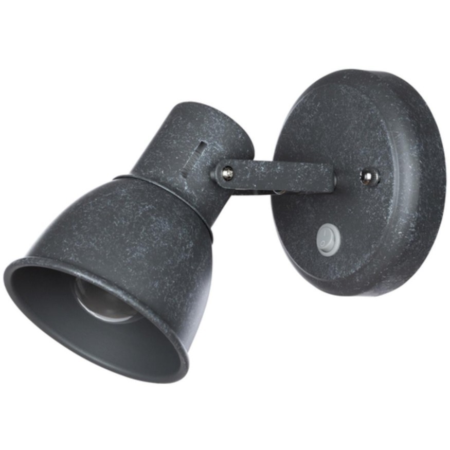 Спот настенный Arte Lamp A1677AP-1GY JOVI под лампу 1xE14 40W