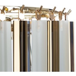 Люстра хрустальная Divinare 1681/01 SP-9 FRIZZANTE под лампы 9xE14 60W