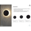 Фасадный светильник LED 2700/3400/4000 540Lm Arte Lamp NIMBO A1510AL-1WH