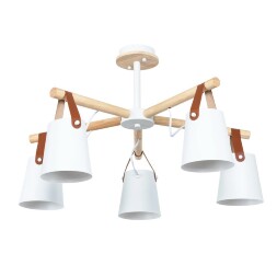 Люстра потолочная Arte Lamp A7032PL-5WH Thomas под лампы 5xE27 60W