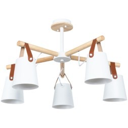 Люстра потолочная Arte Lamp A7032PL-5WH Thomas под лампы 5xE27 60W