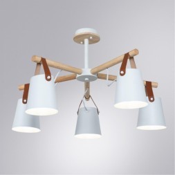 Люстра потолочная Arte Lamp A7032PL-5WH Thomas под лампы 5xE27 60W