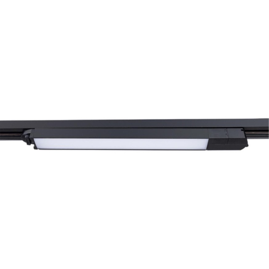 Однофазный двужильный светодиодный трековый светильник Arte Lamp A4570PL-1BK LINEETTA 4000К 950Лм CRI90+ 120° 12Вт