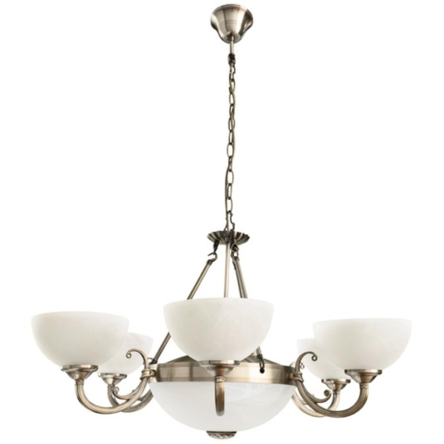 Люстра подвесная Arte Lamp A3777LM-6-2AB WINDSOR под лампы 6xE14 40W