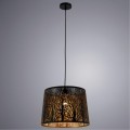 Подвесной светильник с 1 плафоном Arte Lamp A2769SP-1BK CELESTA под лампу 1xE27 60W