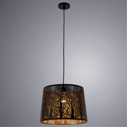 Подвесной светильник с 1 плафоном Arte Lamp A2769SP-1BK CELESTA под лампу 1xE27 60W