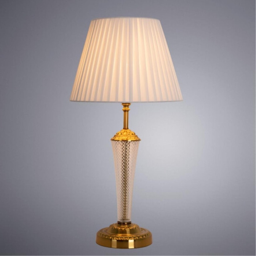 Декоративная настольная лампа Arte Lamp A7301LT-1PB GRACIE под лампу 1xE27 40W