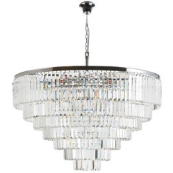 Люстра хрустальная Divinare 3001/02 LM-25 Nova под лампы E14 40W