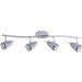 Спот потолочный Arte Lamp A1966PL-4GY REGISTA под лампы 4xGU10 50W