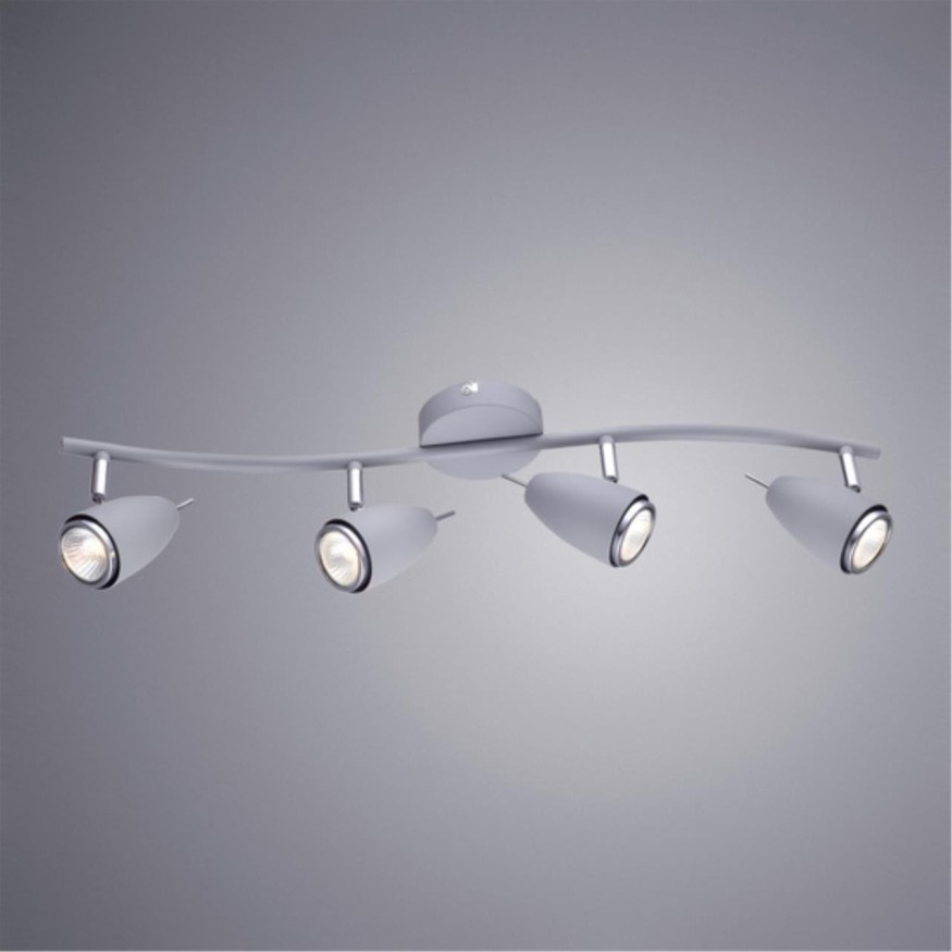 Спот потолочный Arte Lamp A1966PL-4GY REGISTA под лампы 4xGU10 50W