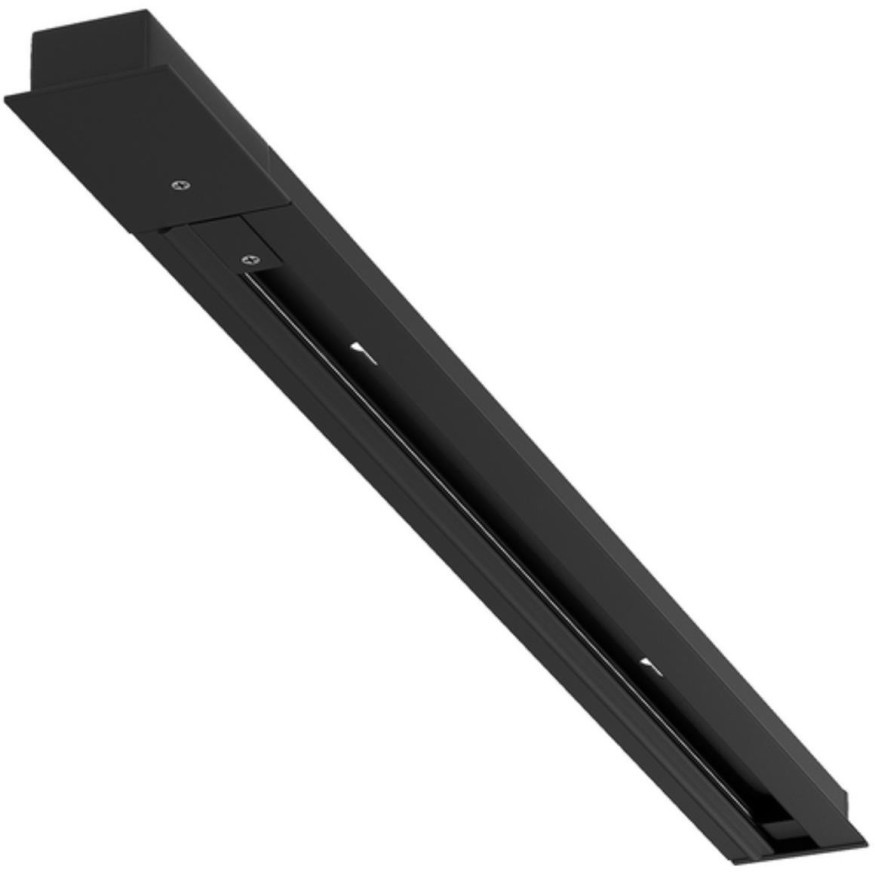 2м черный встраиваемый в ГКЛ однофазный шинопровод Arte Lamp A550206