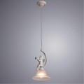 Подвесной светильник с 1 плафоном Arte Lamp A1133SP-1WG AMUR под лампу 1xE14 60W