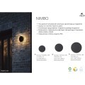 Фасадный светильник LED 2700/3400/4000 540Lm  Arte Lamp NIMBO A1510AL-1BK