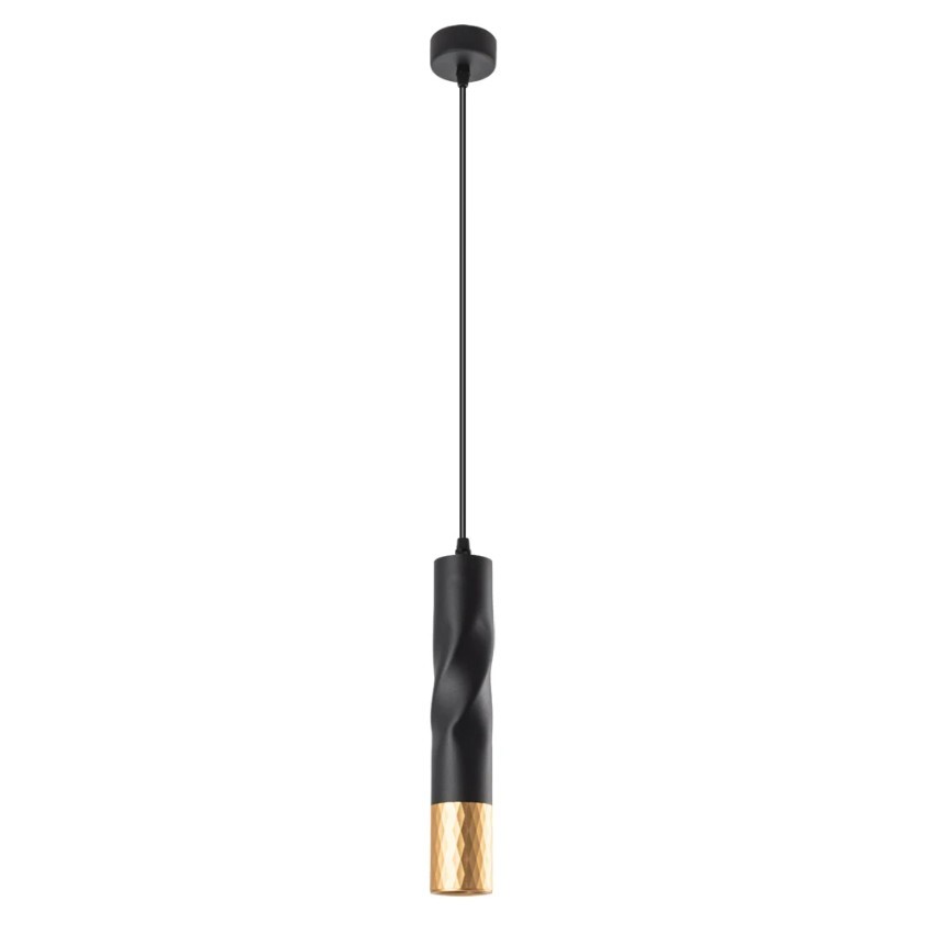 Подвесной светильник цилиндр Arte Lamp A3280SP-1BK SADR под лампу 1xGU10 50W
