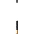 Подвесной светильник цилиндр Arte Lamp A3280SP-1BK SADR под лампу 1xGU10 50W