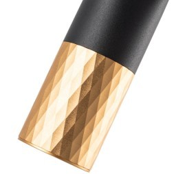 Подвесной светильник цилиндр Arte Lamp A3280SP-1BK SADR под лампу 1xGU10 50W