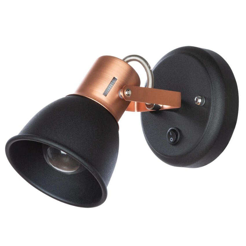 Спот настенный Arte Lamp A1677AP-1BK JOVI под лампу 1xE14 40W