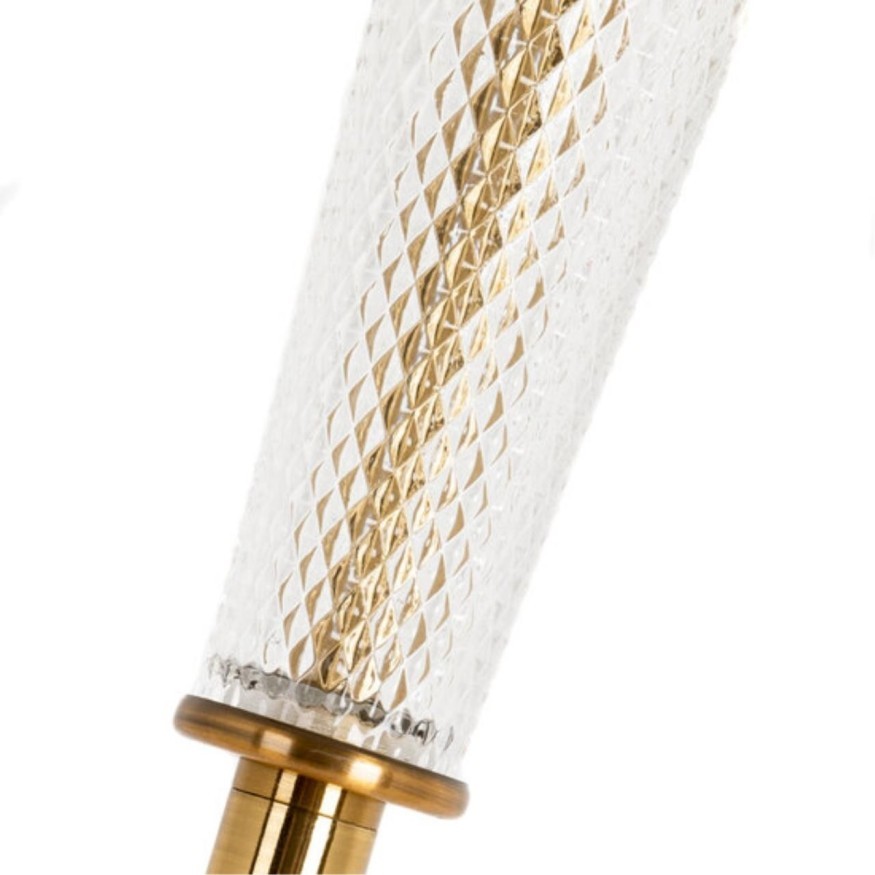 Торшер с абажуром Arte Lamp A7301PN-1PB GRACIE под лампу 1xE27 60W
