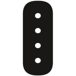 Коннектор прямой для магнитного шинопровода Arte Lamp OPTIMA A740506