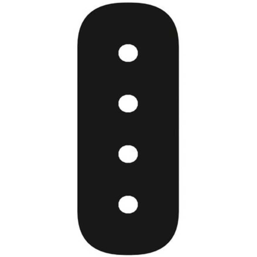 Коннектор прямой для магнитного шинопровода Arte Lamp OPTIMA A740506