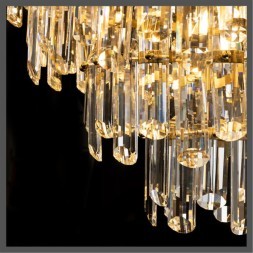 Люстра подвесная хрустальная Divinare ROSIE 3511/17 LM-16