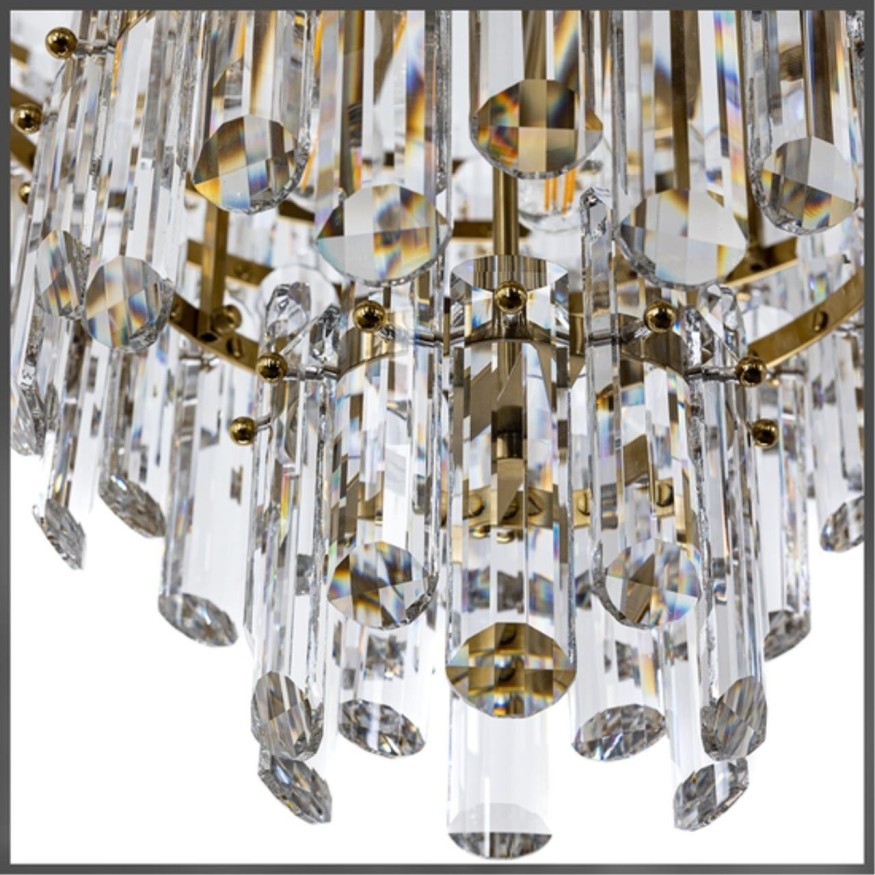 Люстра подвесная хрустальная Divinare ROSIE 3511/17 LM-16