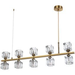 Подвесной светильник линейный Divinare 7205/17 SP-10 ALESSANDRO под лампы 10xG9 40W