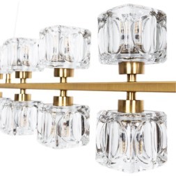 Подвесной светильник линейный Divinare 7205/17 SP-10 ALESSANDRO под лампы 10xG9 40W