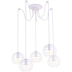 Люстра паук Arte Lamp A1110SP-5WH Spider под лампы 5xE27 60W
