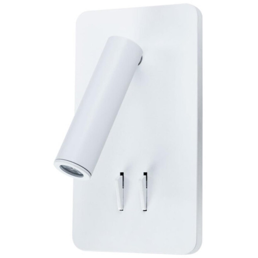 Спот светодиодный для чтения с выключателем Electra A8233AP-1WH